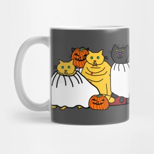 Horror Cats of Halloween Mug